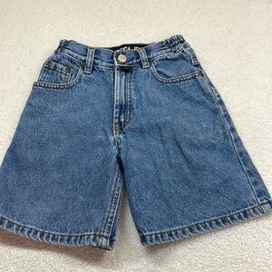 Nautica Jeans Denim Shorts Stretch Sides Zipper and Snap Medium (5)